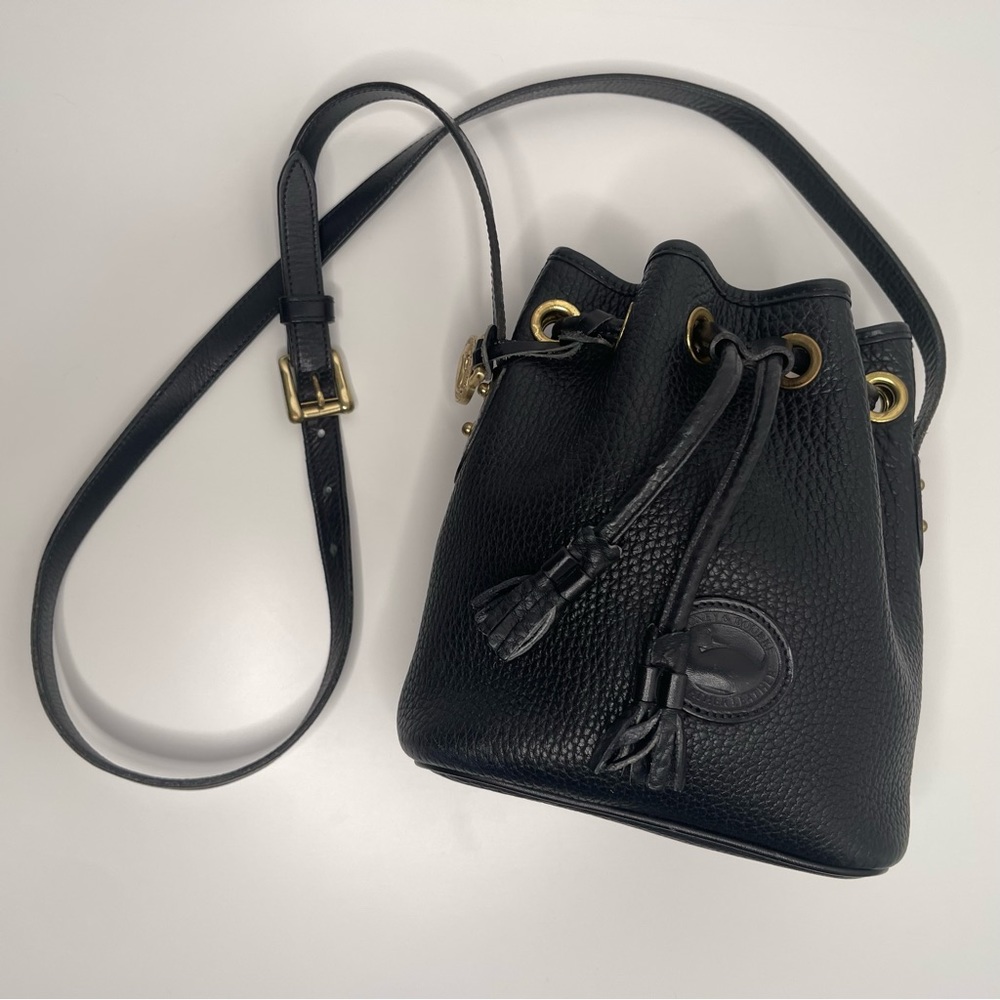 Black Drawstring Vintage Dooney
